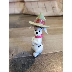 101 Dalmatian with hat on toy figure dog Disney